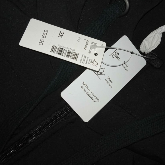 Black Water-Resistant Jacket - Picture 3 of 3